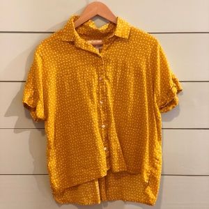 RACHEL ZOE linen top